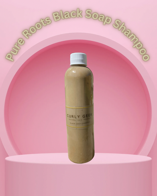Pure Roots Black Soap Shampoo